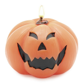 Forma na výrobu halloweenských sviečok usmievavá tekvica. Online predaj.