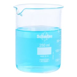 Gefällter Glasbecher, 250 ml. Online-Verkauf