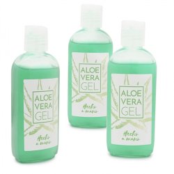 Aufkleber für Aloe Vera Gel DIY. Online-Verkauf.