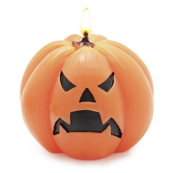 Forma na výrobu halloweenských sviečok nahnevaná tekvica. Online predaj.