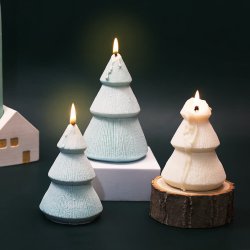 Kerzenform niedrigen Weihnachtsbaum Luxusmodell zum Basteln.