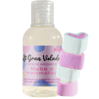 Essência aromática de marshmallow