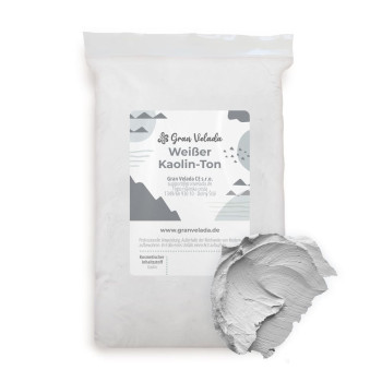 White kaolin clay